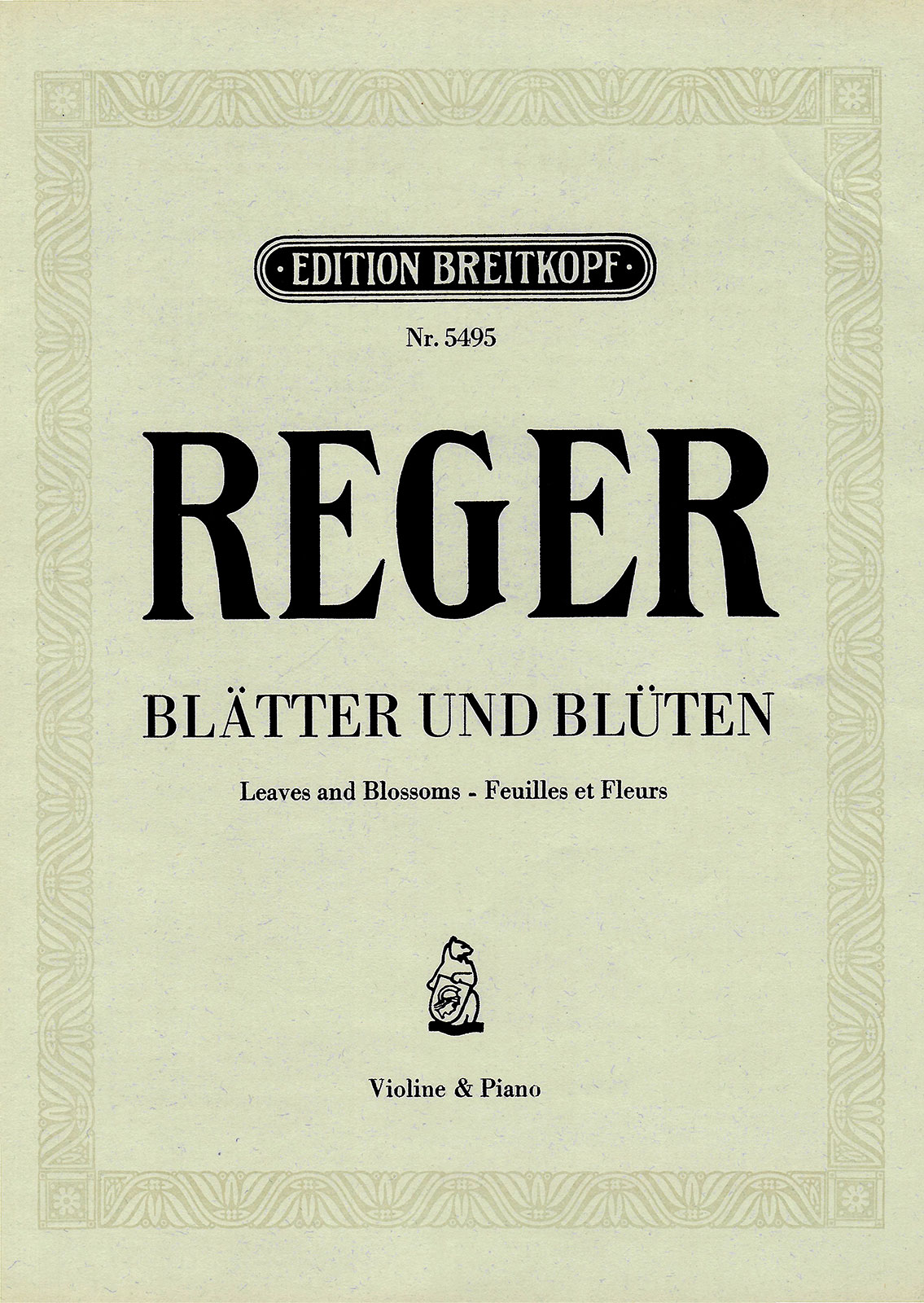 Front Cover Image Blätter und Blüten