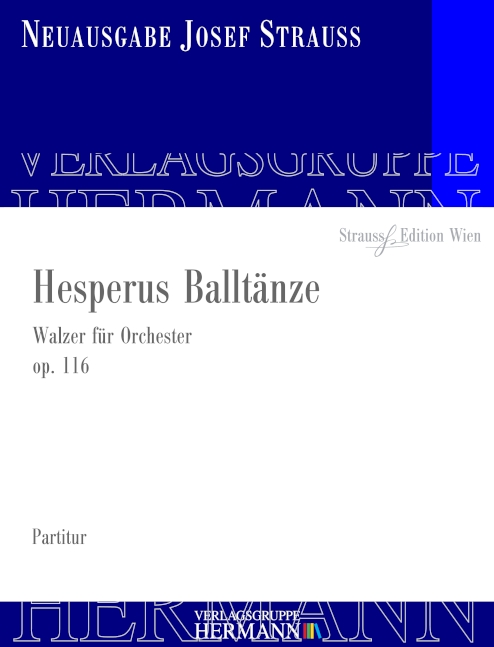 Front Cover Image Hesperus Balltänze op. 116 
