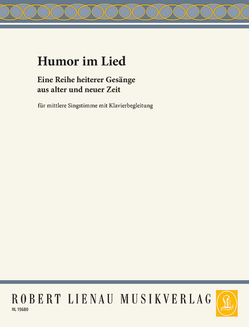 Front Cover Image Humor im Lied 