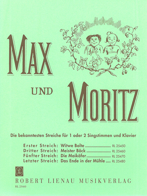 Front Cover Image Max und Moritz 