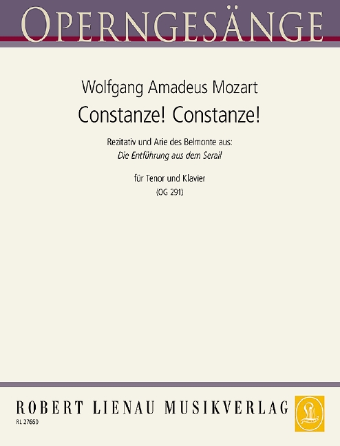 Front Cover Image Constanze! (Entführung) 291