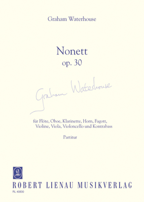Front Cover Image Nonett op. 30 