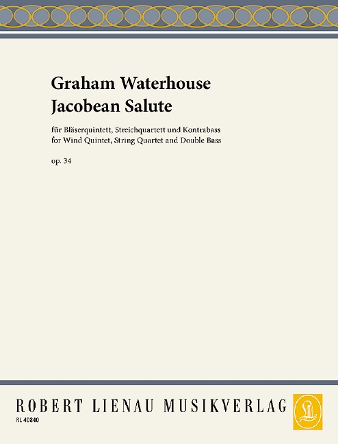 Front Cover Image Jacobean Salute op. 34 