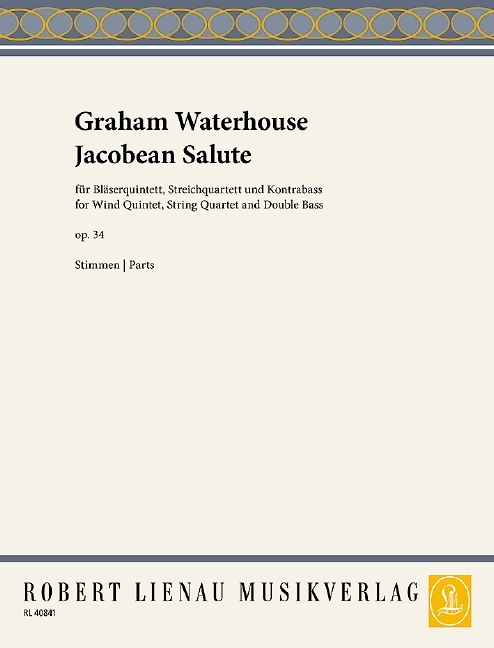 Front Cover Image Jacobean Salute op. 34 
