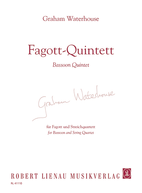 Front Cover Image Fagott-Quintett 