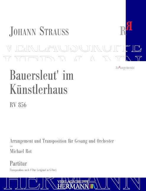 Front Cover Image Bauersleut' im Künstlerhaus RV 856 