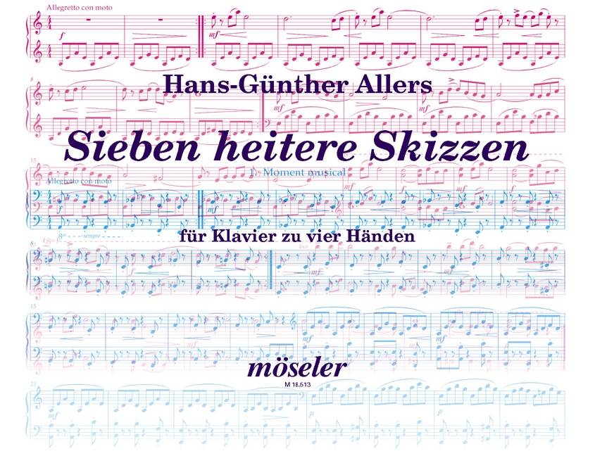 Front Cover Image Sieben heitere Skizzen op. 55 