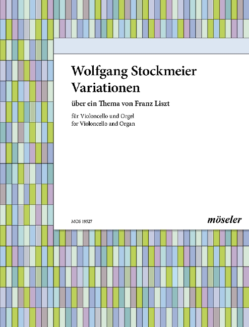 Front Cover Image Variationen über ein Thema von Franz Liszt Wk 249 