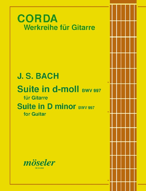 Front Cover Image Suite d-Moll (orig. c-Moll) BWV 997 