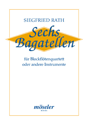 Front Cover Image Sechs Bagatellen 