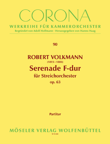 Front Cover Image Serenade F-Dur op. 63 90