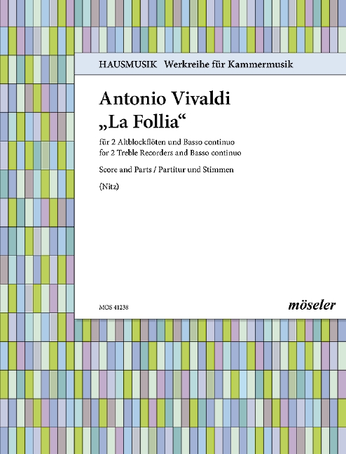 Front Cover Image La Follia op. 1/12