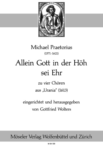 Front Cover Image Allein Gott in der Höh sei Ehr 