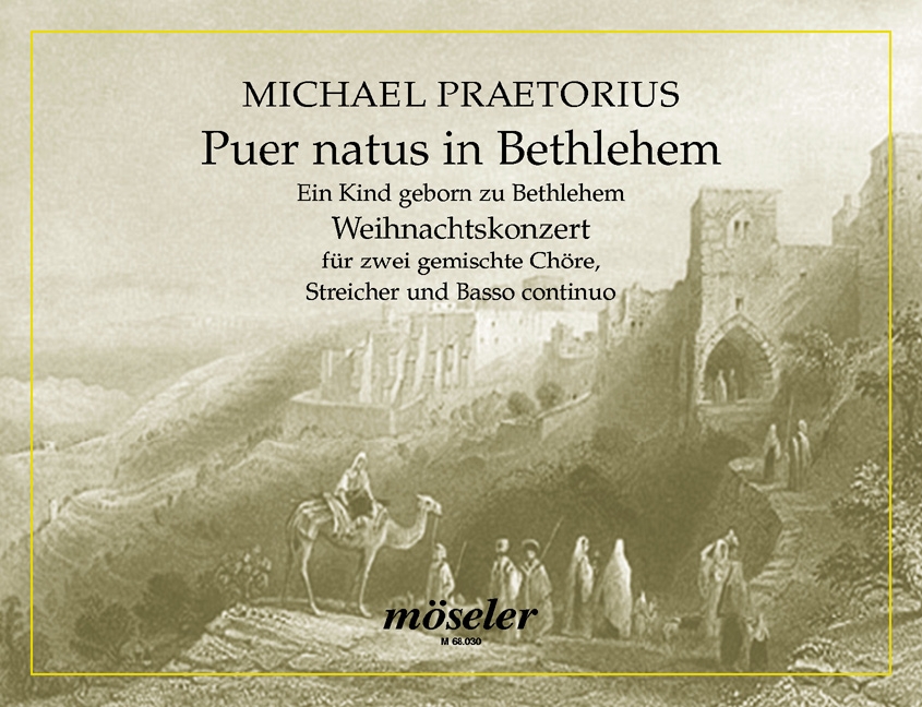 Front Cover Image Puer natus in Bethlehem 