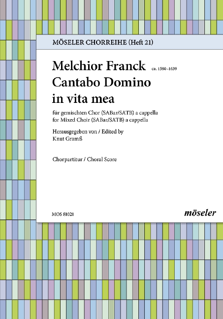 Front Cover Image Cantabo Domino in vita mea 21