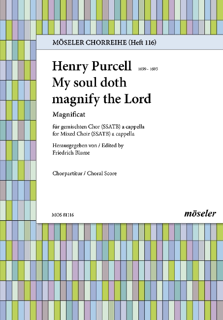 Front Cover Image My soul doth magnify the Lord Z 230/7 116