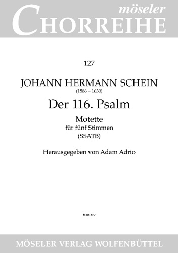 Front Cover Image Der 116. Psalm 127