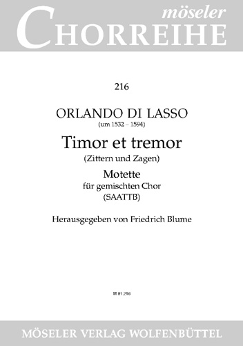 Front Cover Image Timor et tremor 216