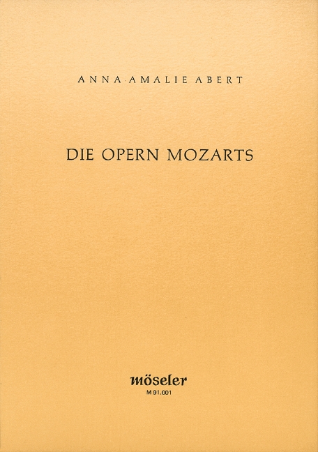 Front Cover Image Die Opern Mozarts 