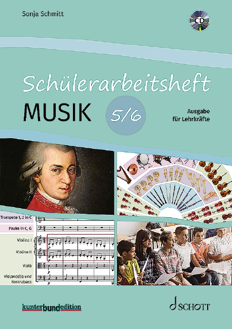 Front Cover Image Schülerarbeitsheft Musik 