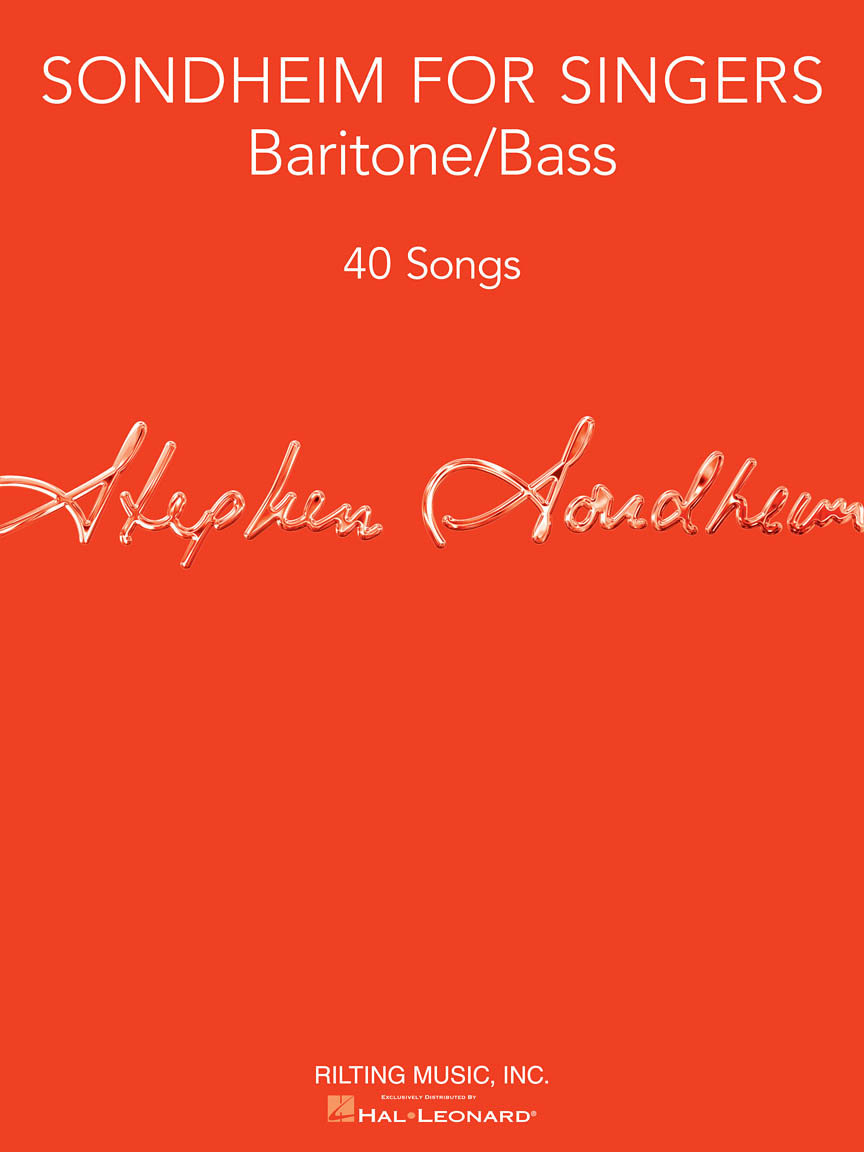 Front Cover Image Sondheim for Singers: Baritone/Bass