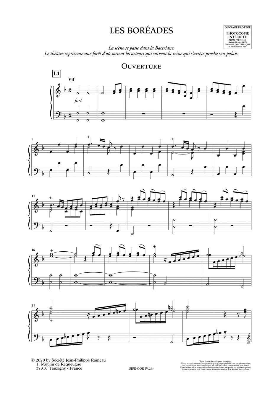 Other Cover Image Les Boréades RCT 31