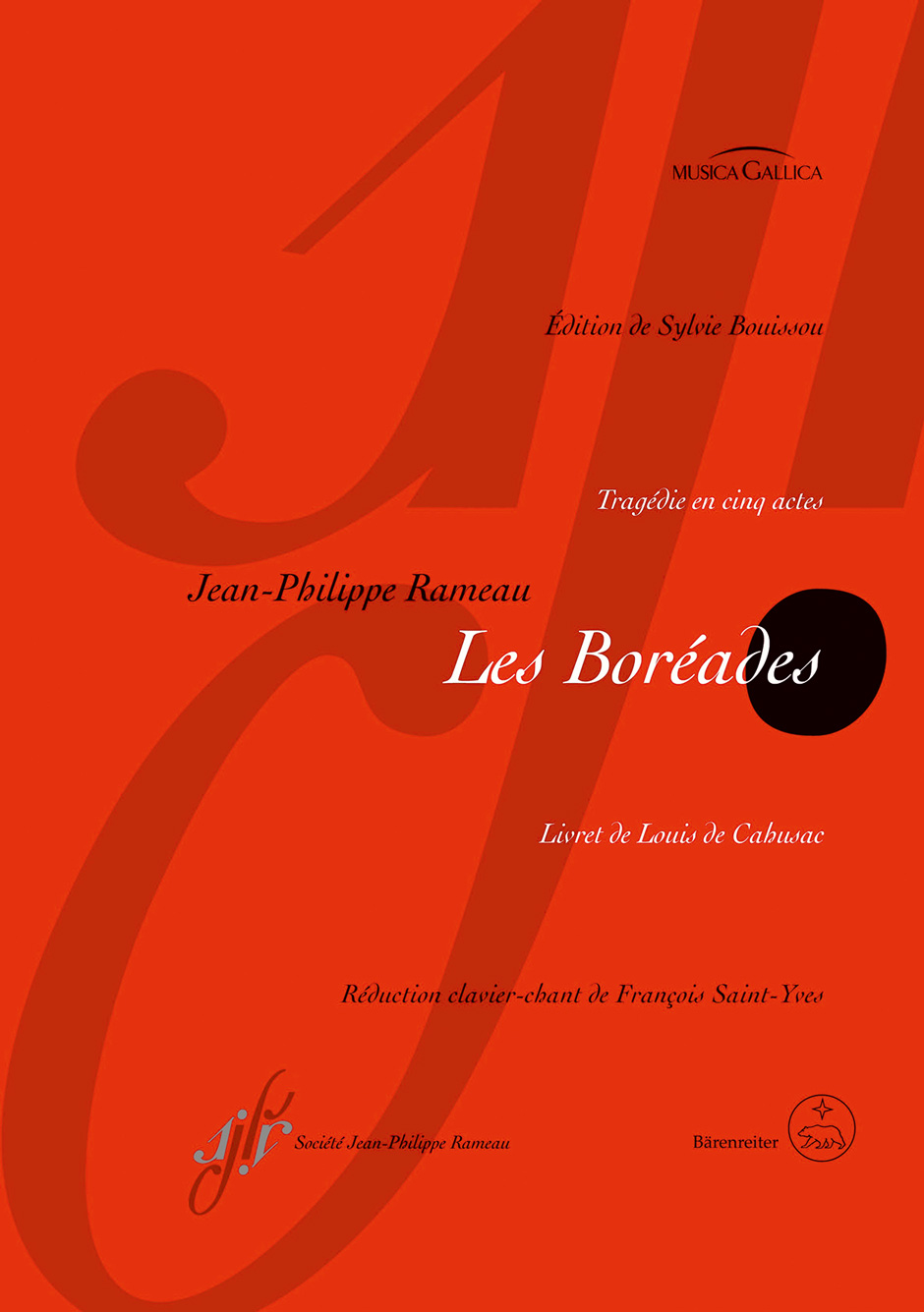 Front Cover Image Les Boréades RCT 31
