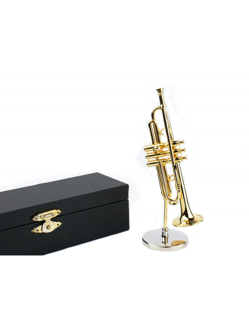Front Cover Image Trompete 11,5 cm mit Standfuß und Geschenkbox