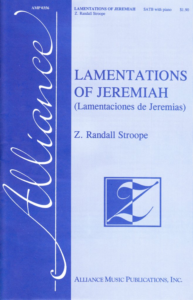 Front Cover Image Lamentations of Jeremiah