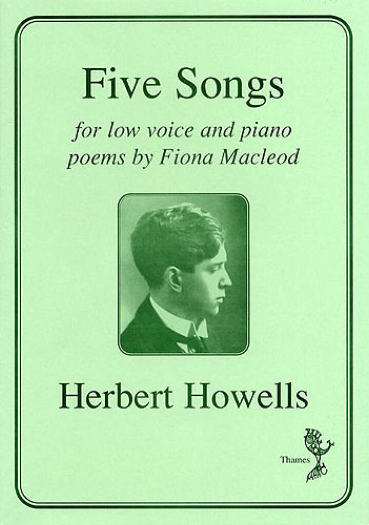 Front Cover Image Five Songs Low Voice