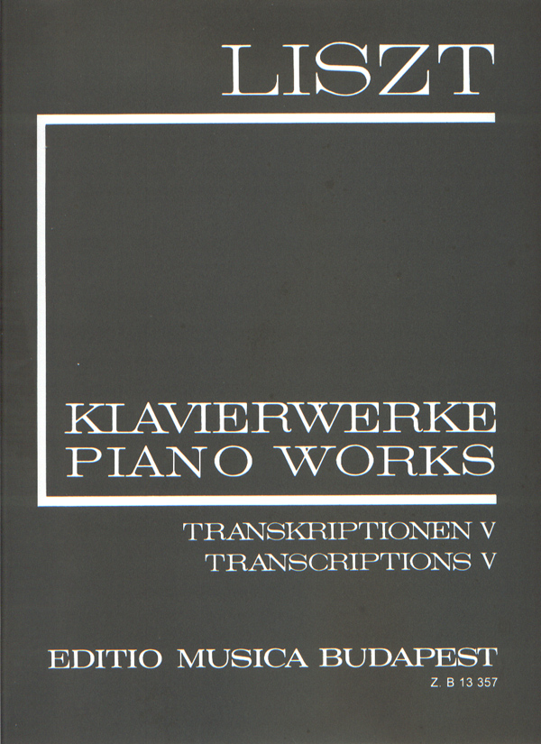 Front Cover Image Transkriptionen V