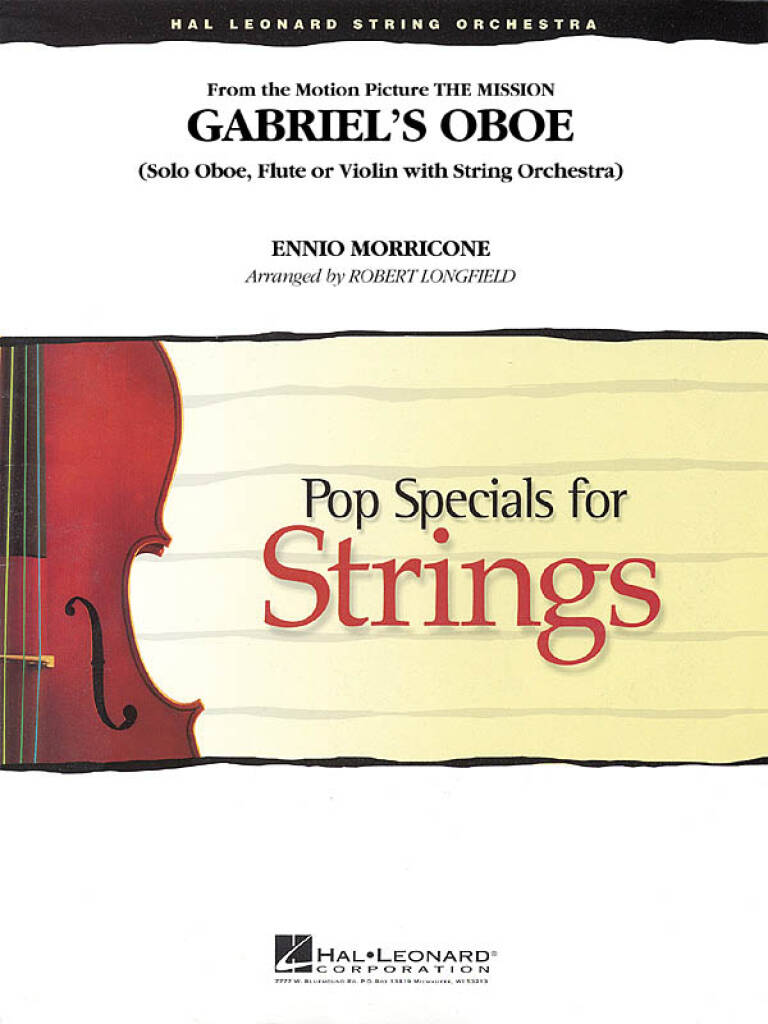 Front Cover Image Gabriel's Oboe