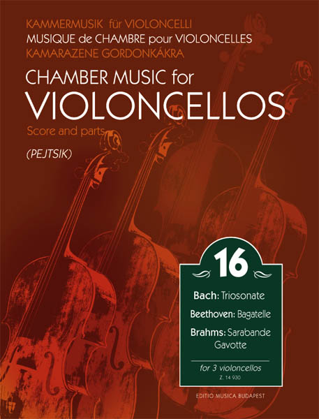 Front Cover Image Kammermusik für Violoncelli 16