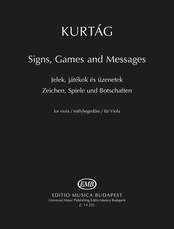 Front Cover Image Zeichen, Spiele und Botschaften für Viola