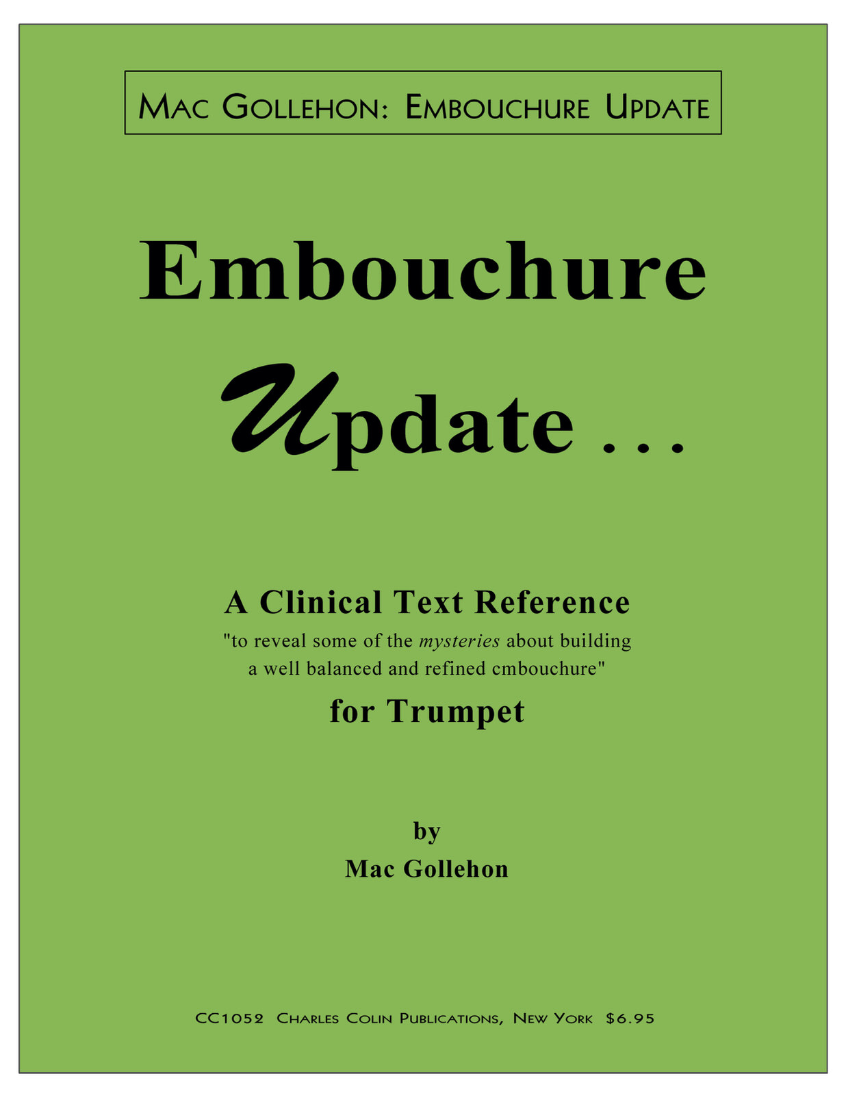 Front Cover Image Embouchure Update