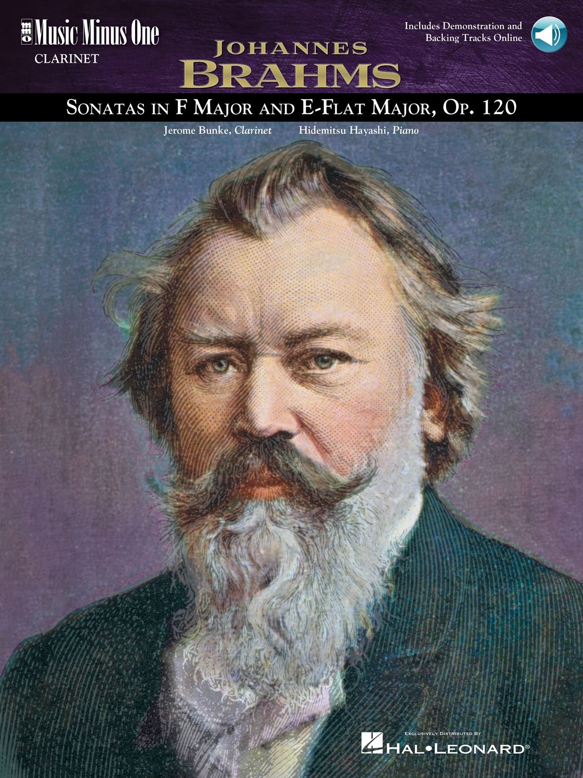 Front Cover Image Brahms – Sonatas in F Minor and E-flat, Op. 120