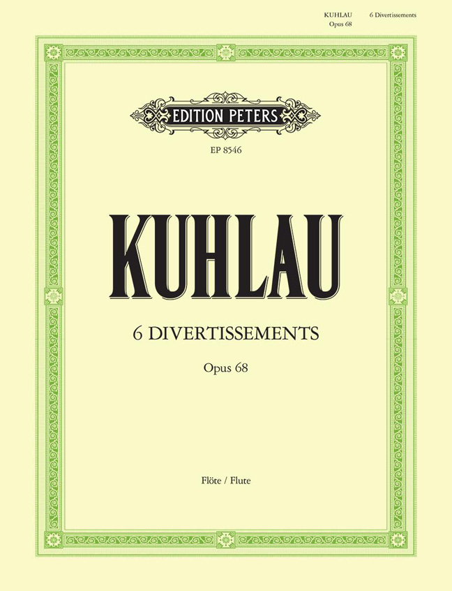 Front Cover Image Sechs Divertissements op. 68