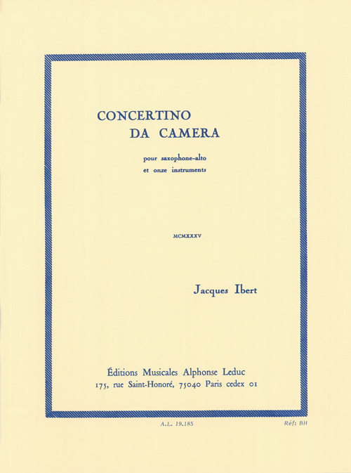 Other Cover Image Concertino da camera