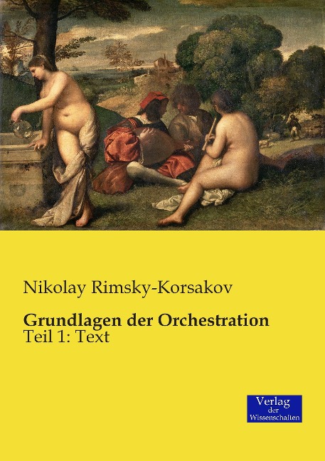 Front Cover Image Grundlagen der Orchestration