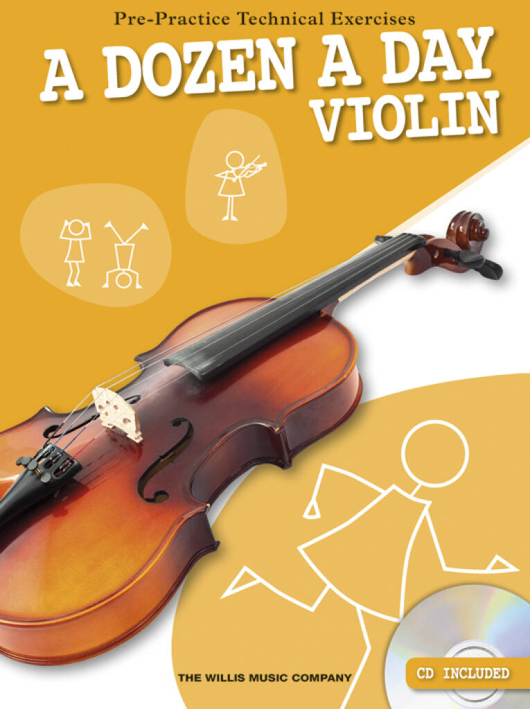 Front Cover Image A Dozen A Day - Violin