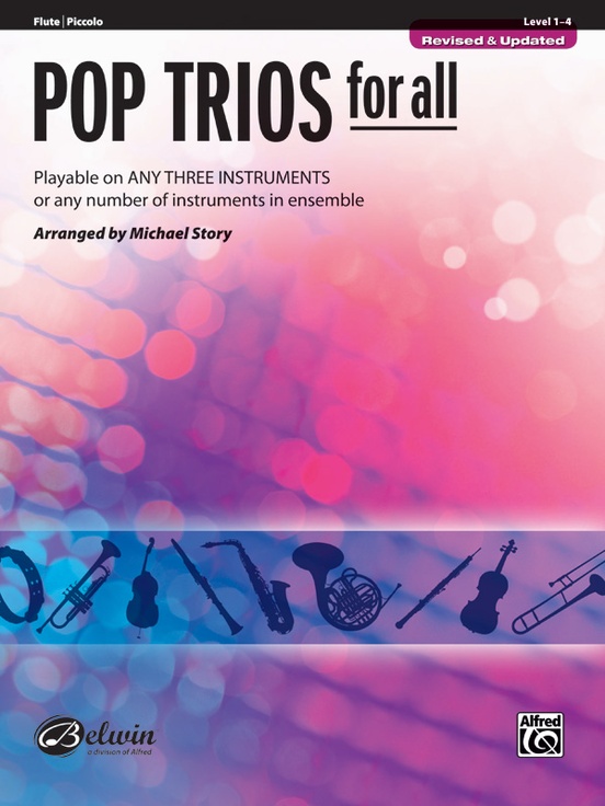 Front Cover Image Pop Trios for All - Flute, Piccolo