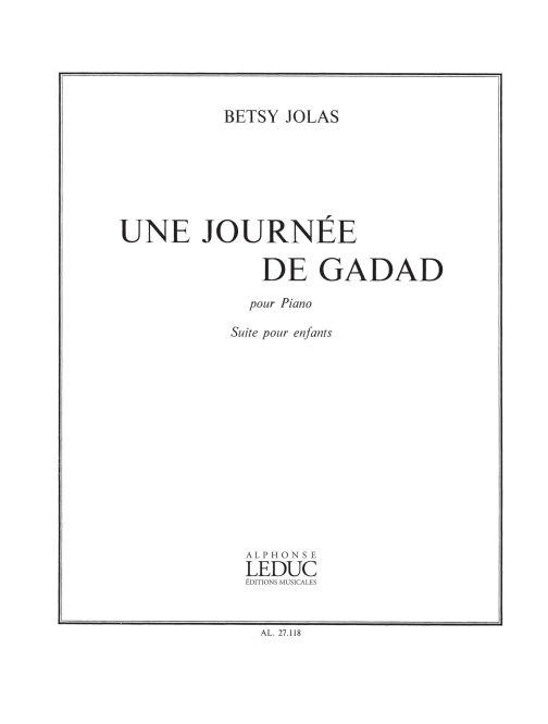 Front Cover Image Une Journee de Gadad
