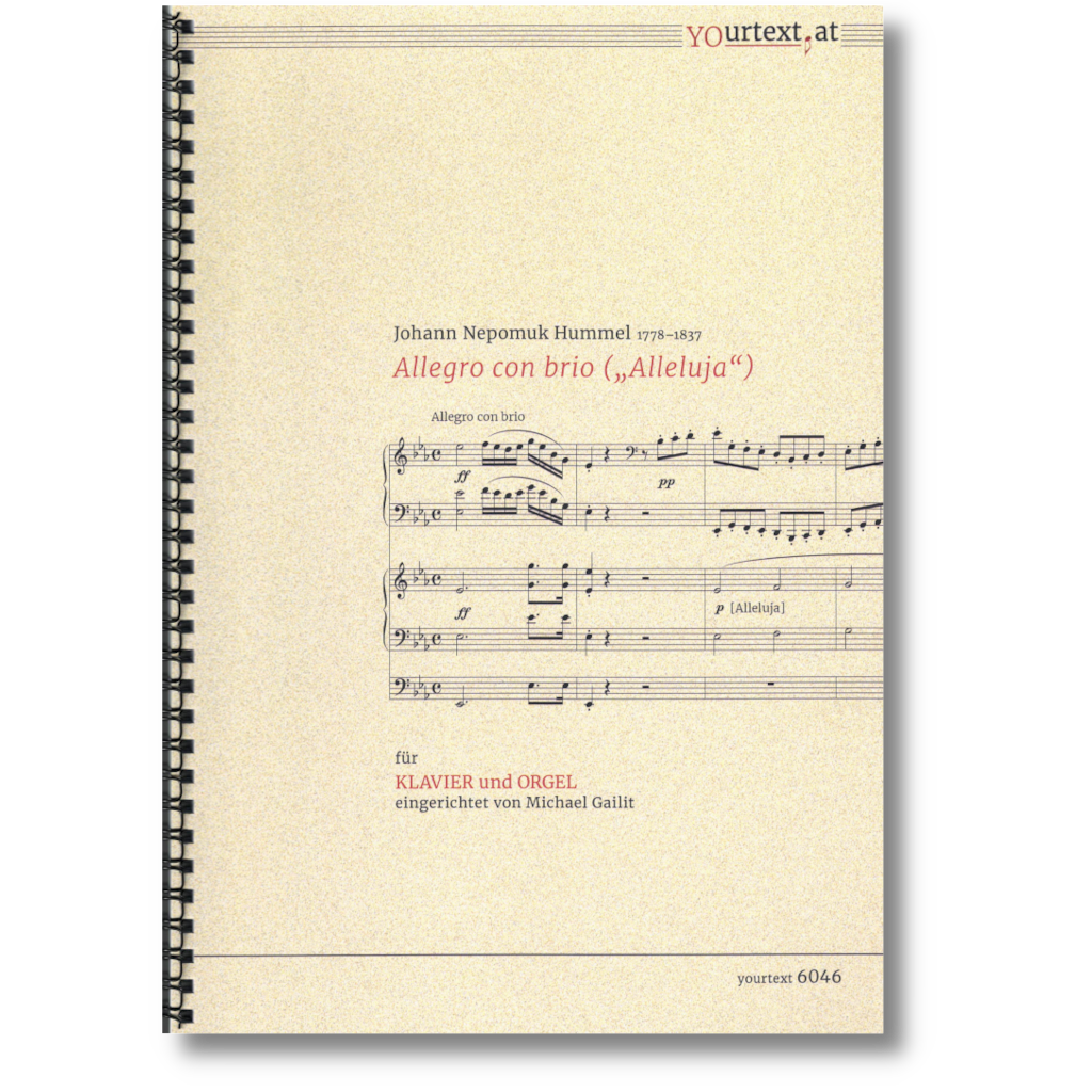 Front Cover Image Allegro con brio Es-Dur („Alleluja“)