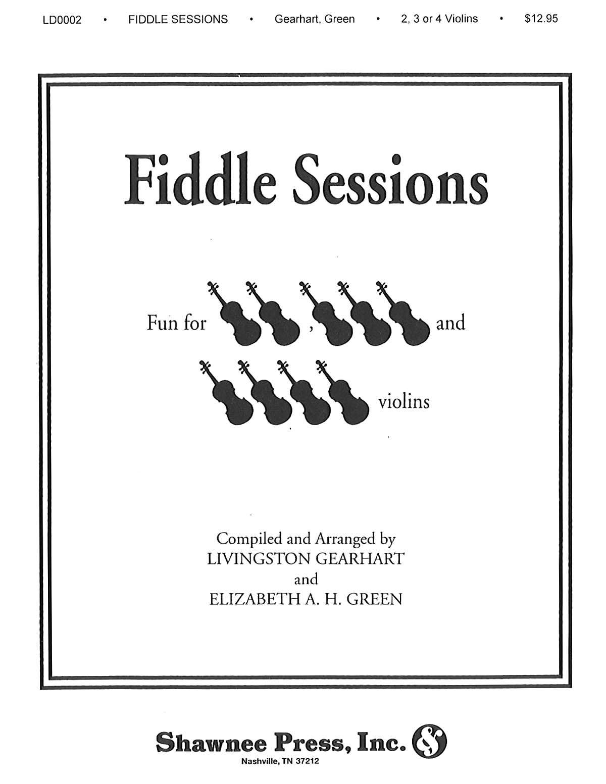 Front Cover Image Fiddle Sessions 2-4 Violins