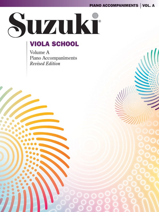 Front Cover Image Suzuki Viola School, Volumes 1 & 2 - Piano Accompaniment