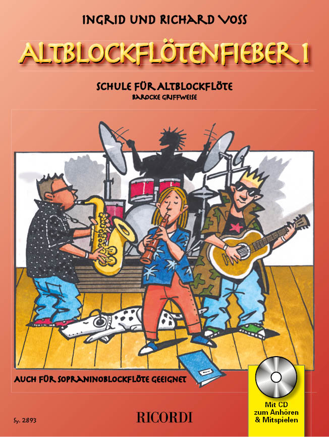 Front Cover Image Altblockflötenfieber 1