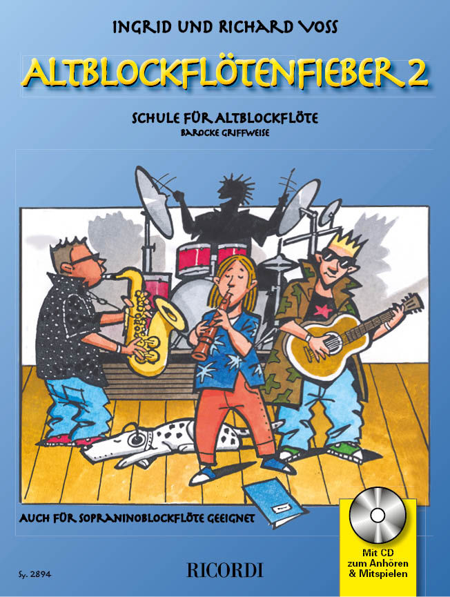 Front Cover Image Altblockflötenfieber 2