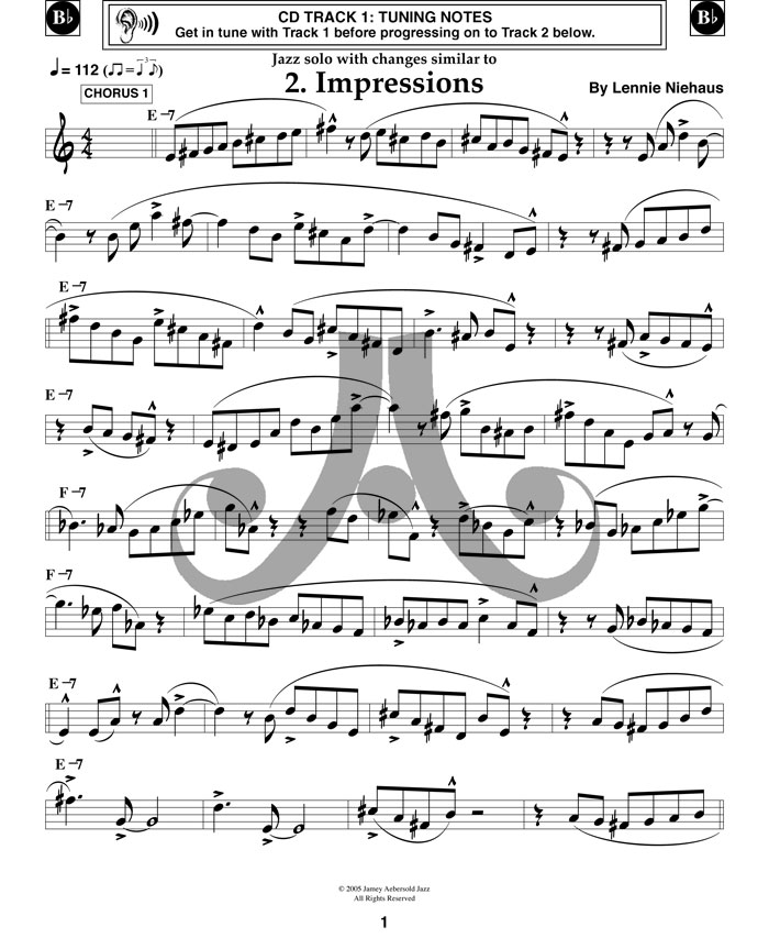 Front Cover Image Maiden Voyage - Jazz Solos