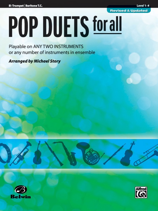 Front Cover Image Pop Duets for All - Trumpet