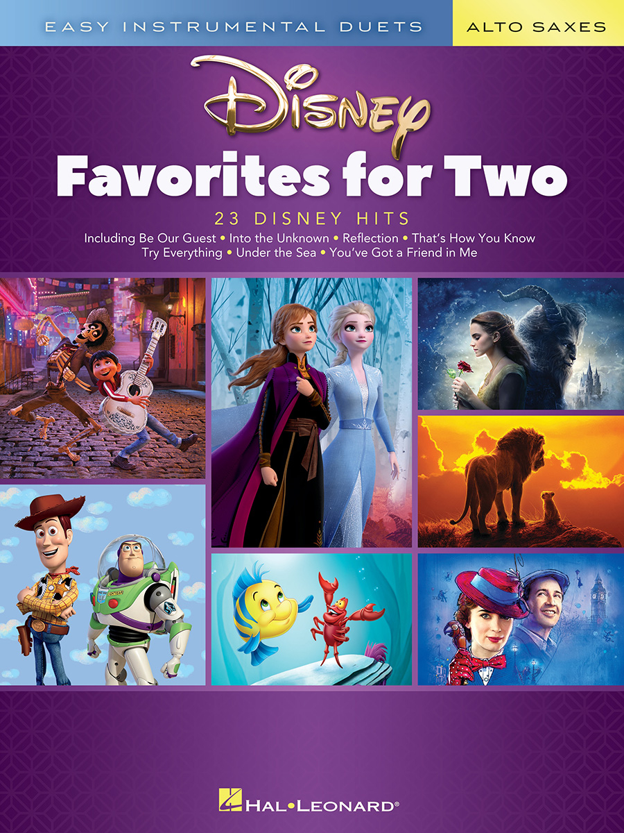 Front Cover Image Disney Favorites for Two